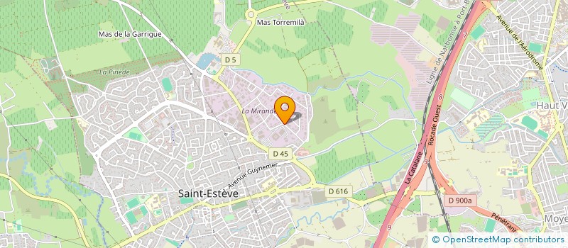 localisation de l'entreprise 3D STIM  SAINT-ESTEVE