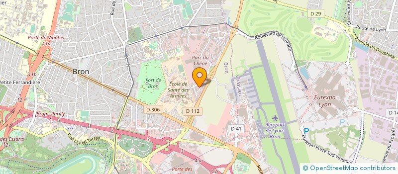 localisation de l'entreprise 3D TOTEM à BRON