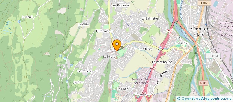 localisation de l'entreprise 3D TRAIL  CLAIX