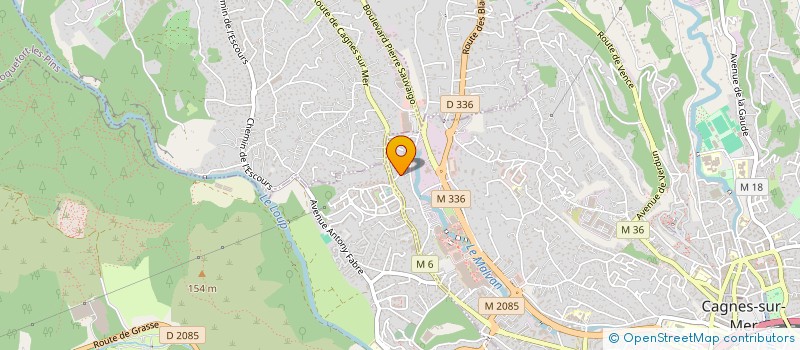 localisation de l'entreprise 3D VDAT à CAGNES-SUR-MER