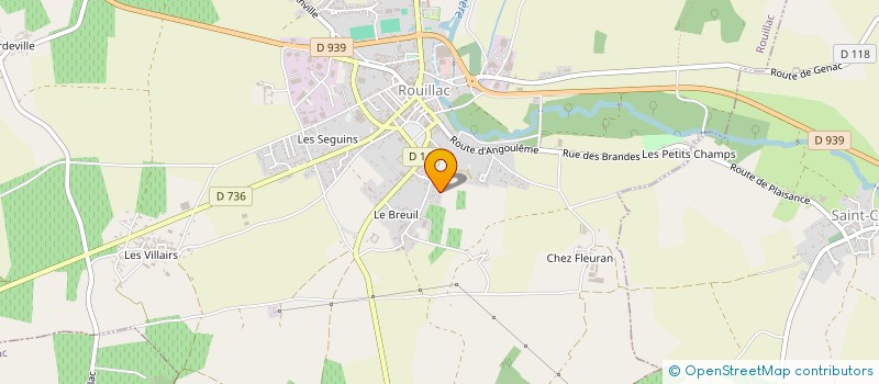 localisation de l'entreprise 3D VIGNES à ROUILLAC