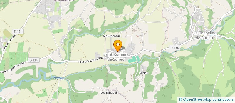 localisation de l'entreprise 3D YMO  SAINT-ROMAIN-DE-SURIEU