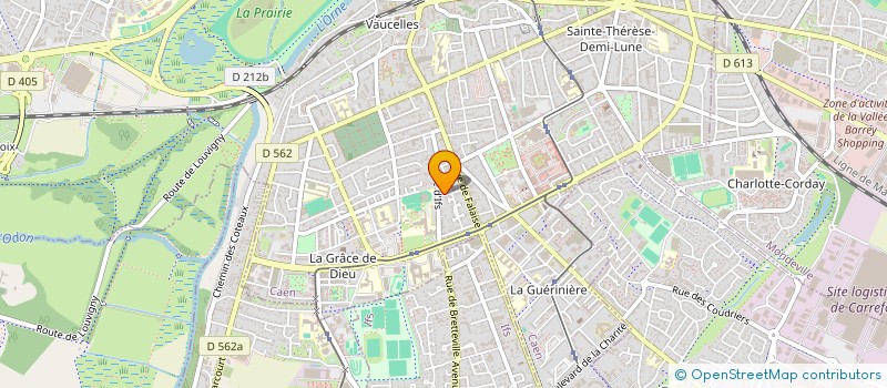 localisation de l'entreprise 3D ZOOM TRANSPORTS à CAEN