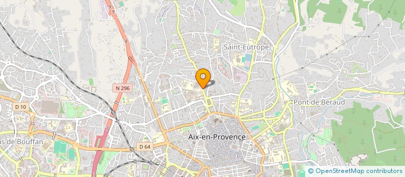 localisation de l'entreprise 3D6  AIX-EN-PROVENCE