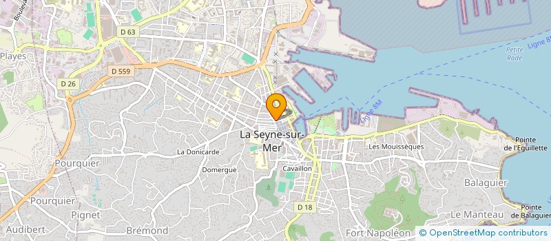 localisation de l'entreprise 3D83 à LA SEYNE-SUR-MER
