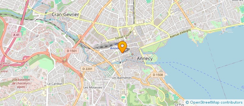localisation de l'entreprise 3DCAPS à ANNECY