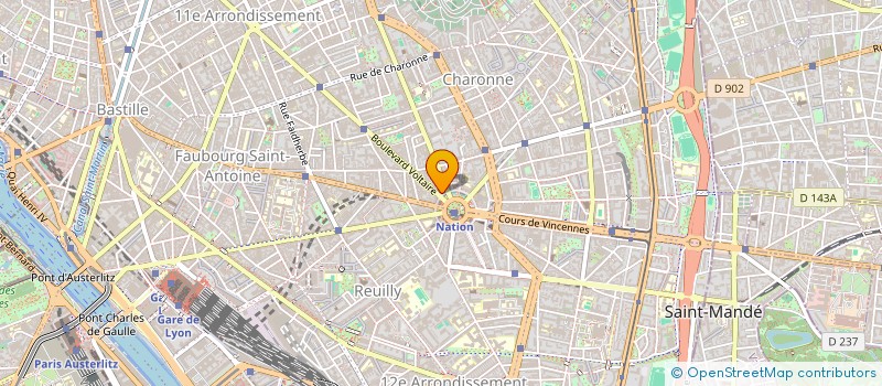 localisation de l'entreprise 3DCRAFT à PARIS