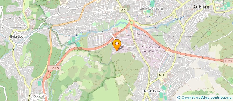 localisation de l'entreprise 3DEFRANCE&CO à ROMAGNAT