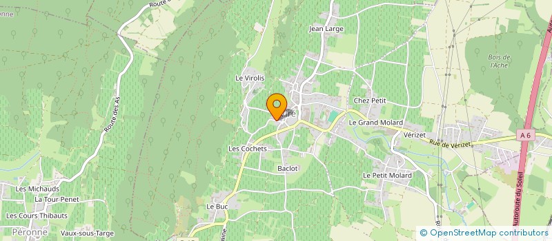 localisation de l'entreprise 3DEP  VIRE