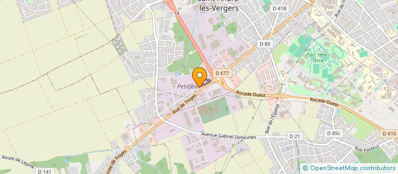 localisation de l'entreprise 3DEPANNAGE à SAINT-ANDRE-LES-VERGERS