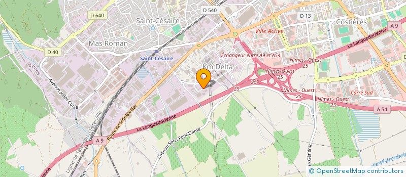 localisation de l'entreprise 3DETECTIONS à NIMES