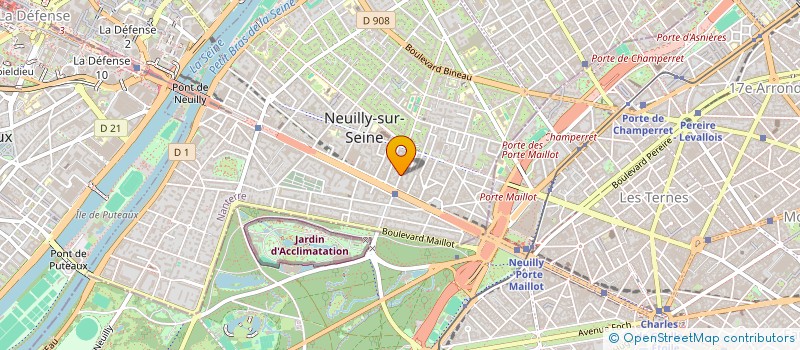 localisation de l'entreprise 3DFITI à NEUILLY-SUR-SEINE