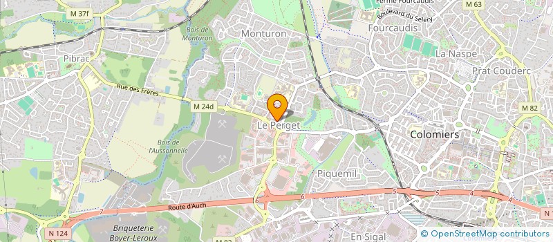 localisation de l'entreprise 3DFM à COLOMIERS