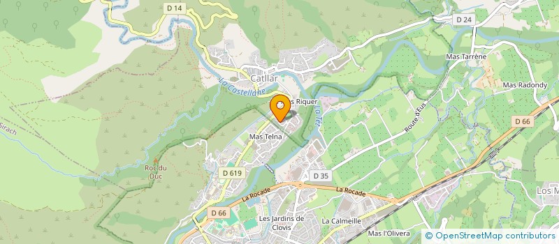 localisation de l'entreprise 3DFX  CATLLAR