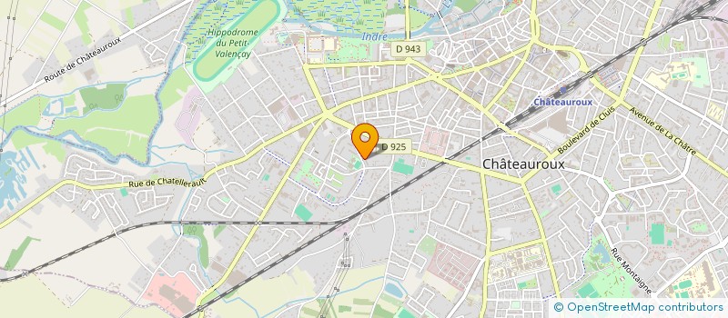 localisation de l'entreprise 3DFX STUDIO à CHATEAUROUX
