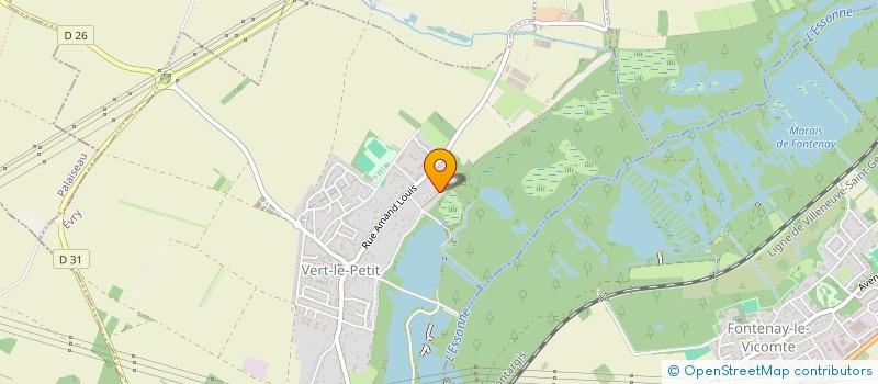 localisation de l'entreprise 3DHR  VERT-LE-PETIT