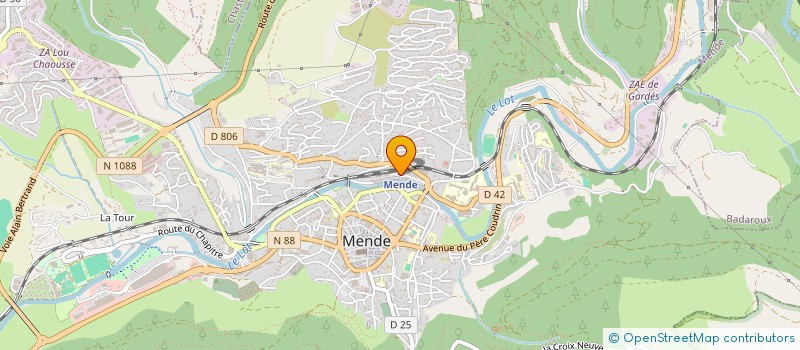 localisation de l'entreprise 3DINS  CHASTEL-NOUVEL