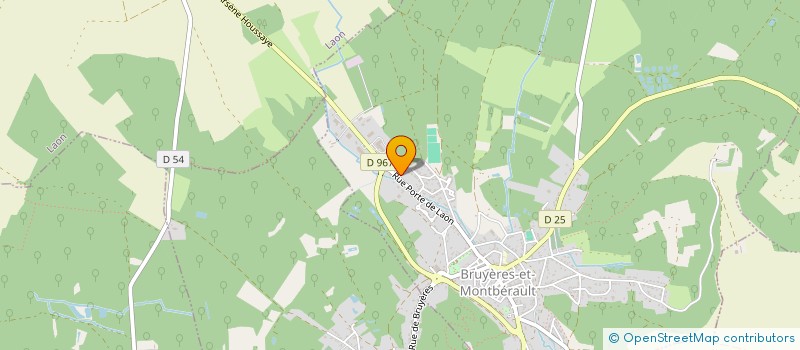 localisation de l'entreprise 3DL à BRUYERES-ET-MONTBERAULT