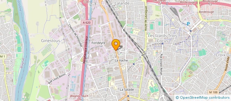 localisation de l'entreprise 3DL à TOULOUSE