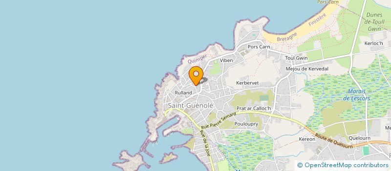 localisation de l'entreprise 3DLISSE  PENMARCH