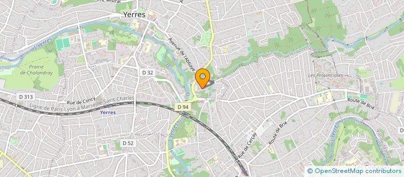 localisation de l'entreprise 3DLYFE  YERRES