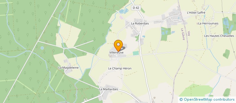 localisation de l'entreprise 3DM à LE GAVRE