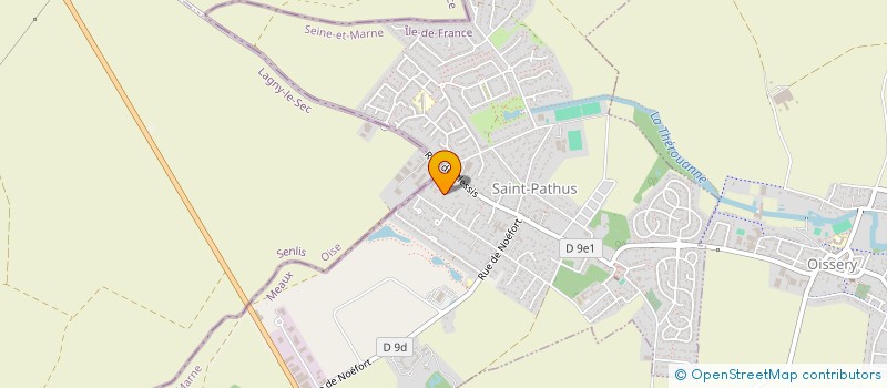 localisation de l'entreprise 3DMETRIX à SAINT-PATHUS