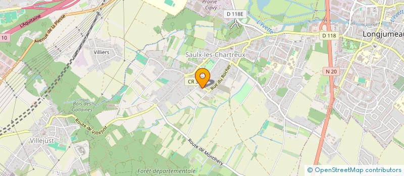 localisation de l'entreprise 3DS à SAULX-LES-CHARTREUX