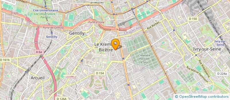 localisation de l'entreprise 3DS GROUPE à LE KREMLIN-BICETRE