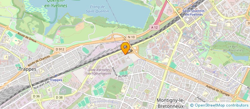 localisation de l'entreprise 3DSERVICAD à MONTIGNY-LE-BRETONNEUX