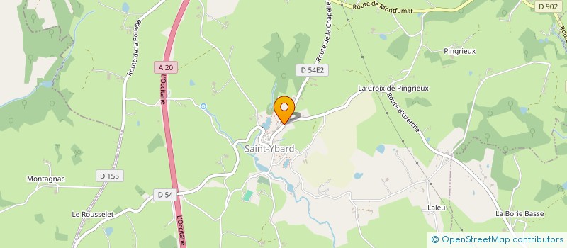 localisation de l'entreprise 3DSL à SAINT-YBARD