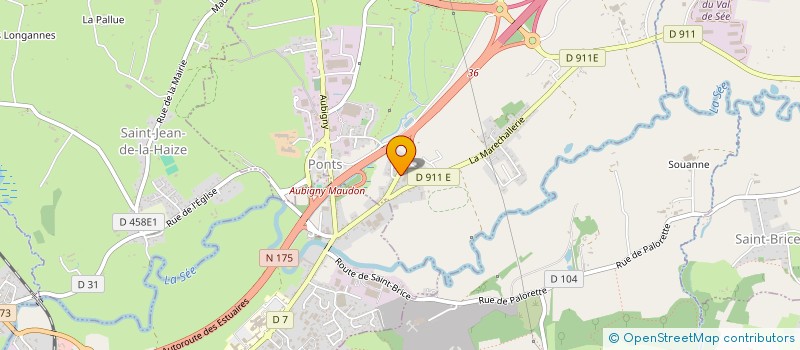 localisation de l'entreprise 3DSL  PONTS