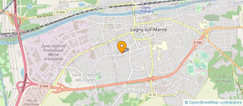 localisation de l'entreprise 3DSQUARE  ECOUEN