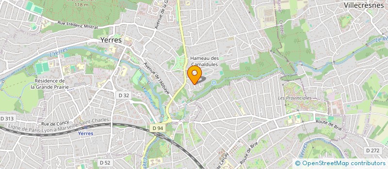 localisation de l'entreprise 3E-1L  YERRES