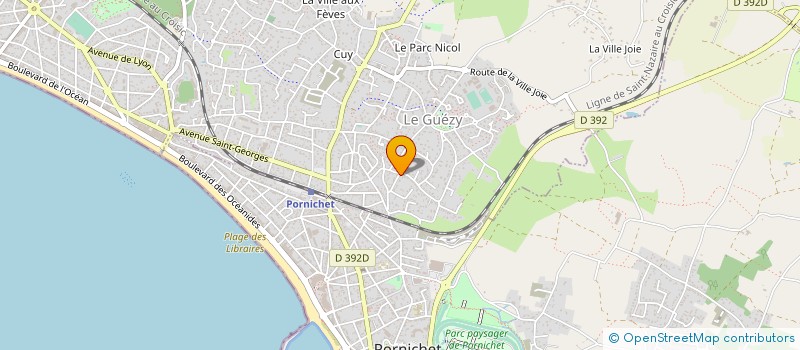 localisation de l'entreprise 3E EDITIONS à LA BAULE-ESCOUBLAC