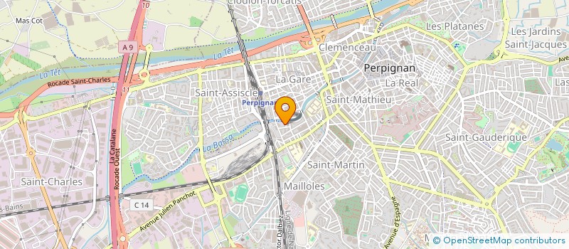 localisation de l'entreprise 3E-EDUCATION EMPLOI ENTREPRISE  PERPIGNAN