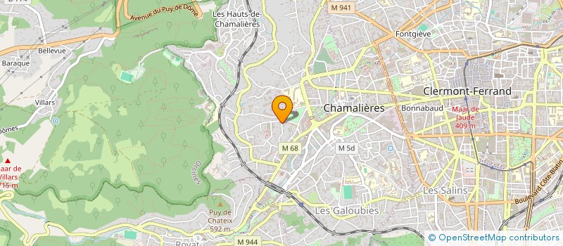 localisation de l'entreprise 3E ENTREPRISE EUROPEENNE D'EMBALLAGES  CHAMALIERES