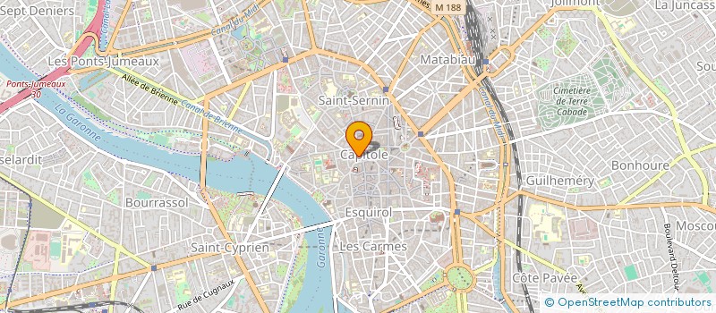 localisation de l'entreprise 3E FRANCE à TOULOUSE