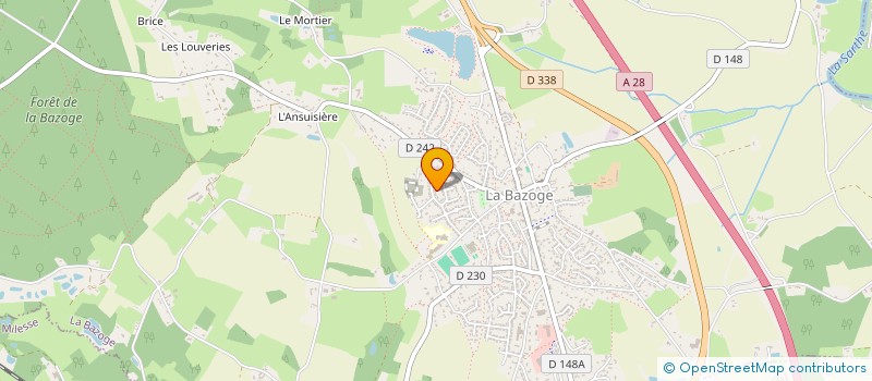 localisation de l'entreprise 3E FRANCE  LA MILESSE