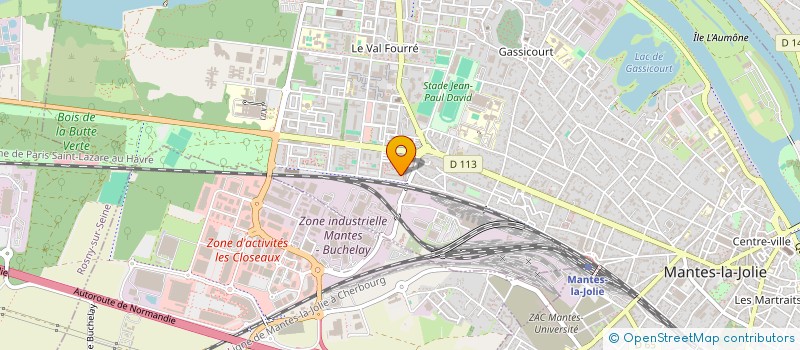 localisation de l'entreprise 3E HOLDING  MANTES-LA-JOLIE