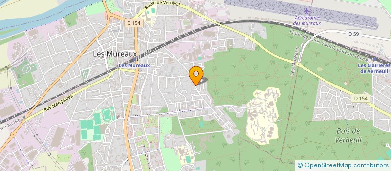 localisation de l'entreprise 3E PAYSAGES à LES MUREAUX