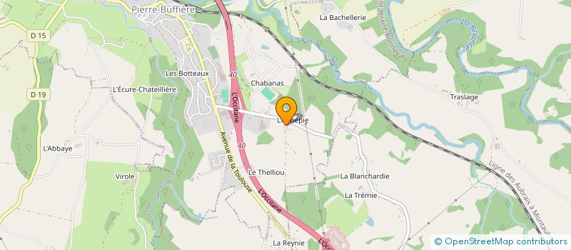 localisation de l'entreprise 3EA à SAINT-GENEST-SUR-ROSELLE