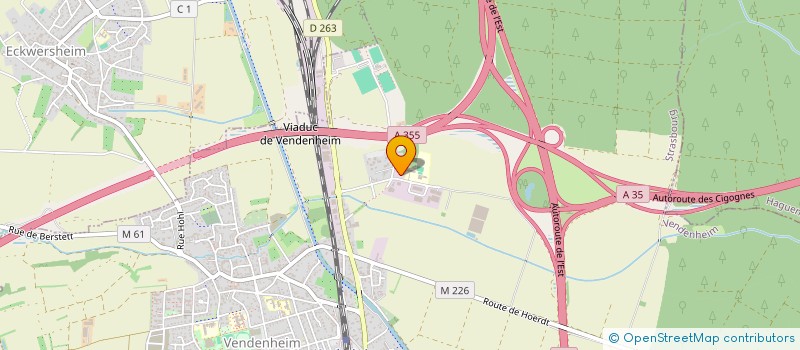 localisation de l'entreprise 3EME ACTE  VENDENHEIM