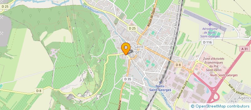 localisation de l'entreprise 3EME EVOLUTION à NUITS-SAINT-GEORGES