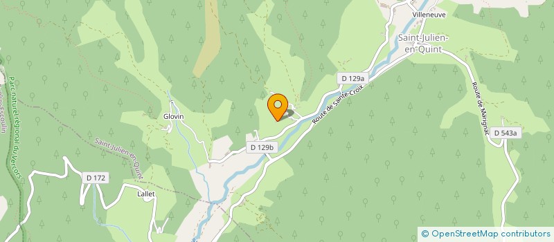 localisation de l'entreprise 3EME OPTION (TROISIEME OPTION)  SAINT-JULIEN-EN-QUINT