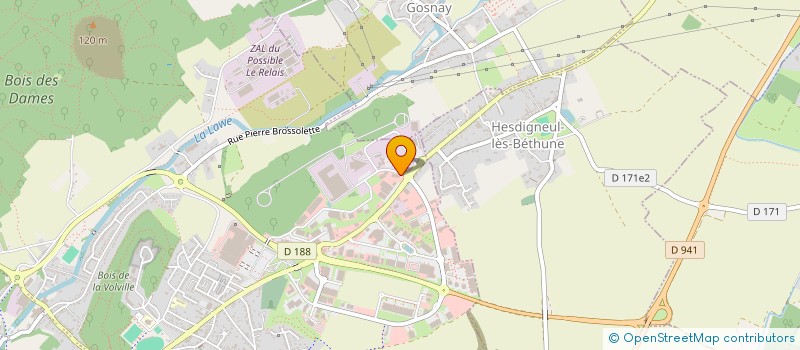localisation de l'entreprise 3EME POLE à BRUAY-LA-BUISSIERE