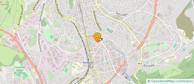 localisation de l'entreprise 3EP IMMOBILIER  SAINT-ETIENNE