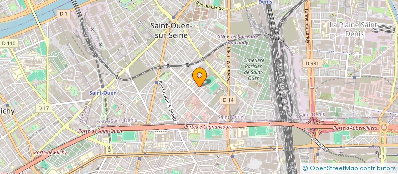 localisation de l'entreprise 3ESOUSOL à SAINT-OUEN-SUR-SEINE