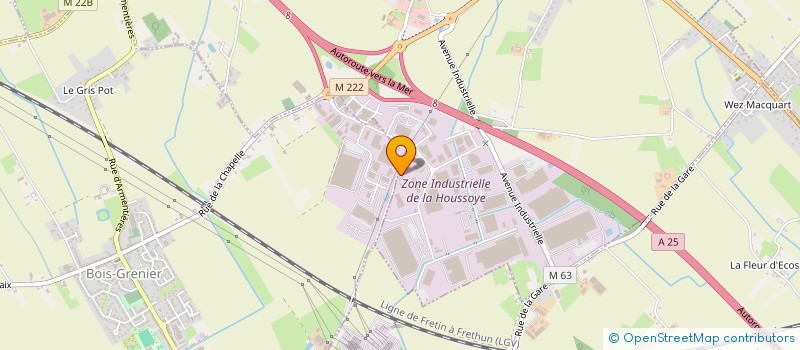 localisation de l'entreprise 3F à LA CHAPELLE D ARMENTIERES