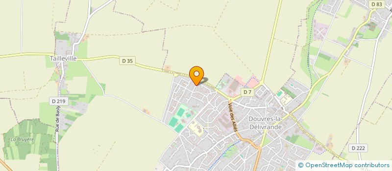 localisation de l'entreprise 3F à DOUVRES-LA-DELIVRANDE